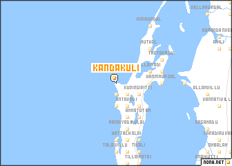 map of Kandakuli