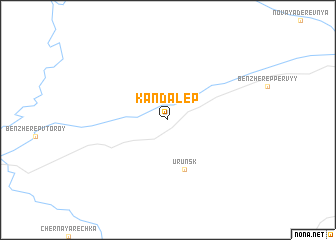 map of Kandalep