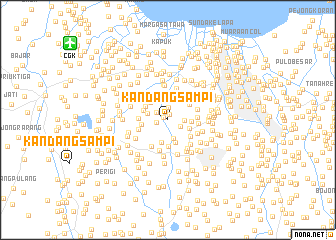 map of Kandangsampi