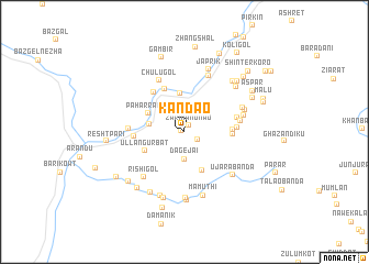 map of Kandao