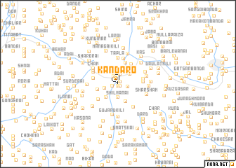 map of Kandaro