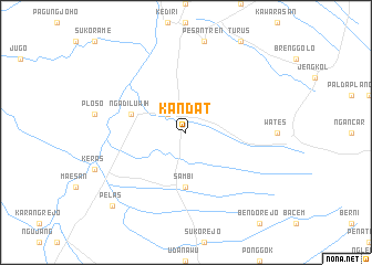 map of Kandat