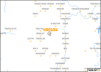 map of Kandaw