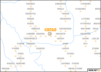 map of Kanda