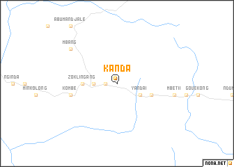 map of Kanda