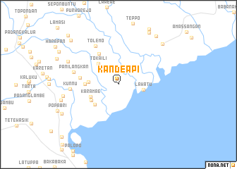 map of Kandeapi