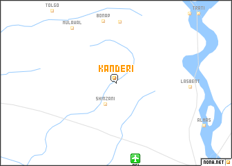 map of Kanderi