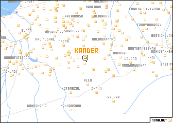 map of Kander