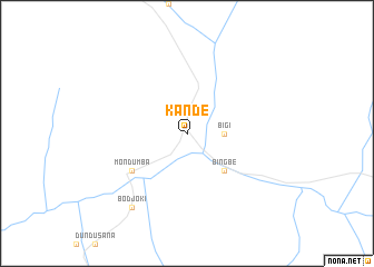 map of Kande