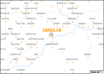 map of Kandilka