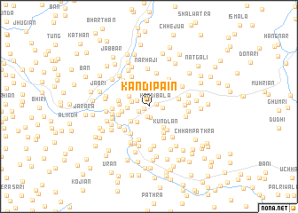 map of Kandi Pāīn
