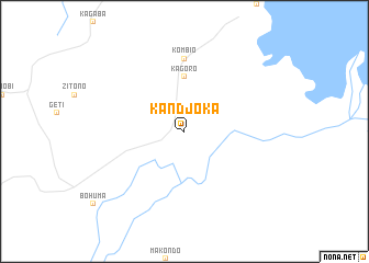 map of Kandjoka