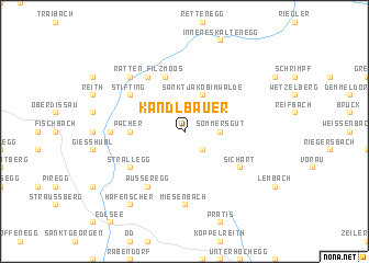 map of Kandlbauer