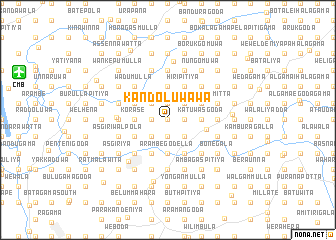 map of Kandoluwawa
