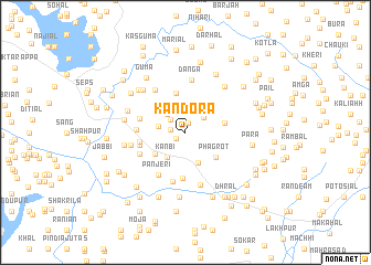 map of Kandora