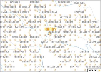 map of Kandy