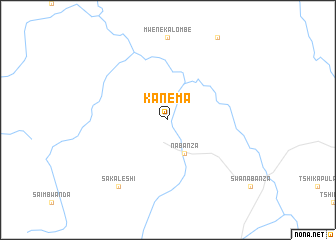 map of Kanema
