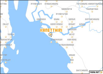 map of Kanetthiri