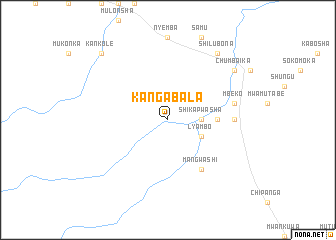 map of Kangabala