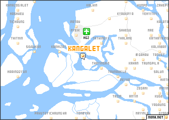 map of Kangalet