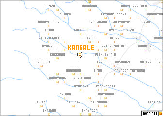 map of Kangale
