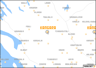 map of Kangara