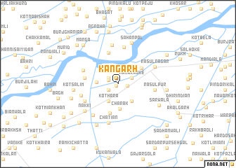 map of Kāngarh