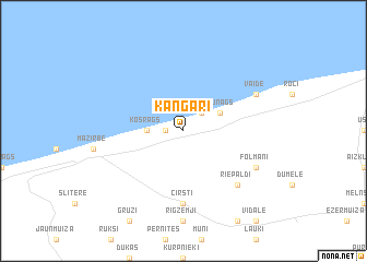 map of Kangari