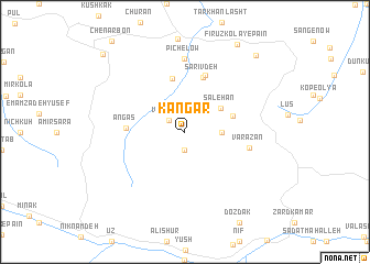 map of Kangar