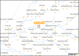 map of Kangar