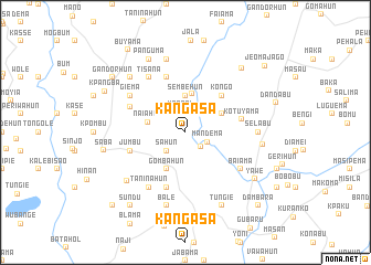 map of Kangasa