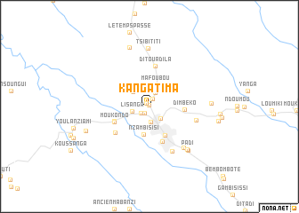 map of Kangatima