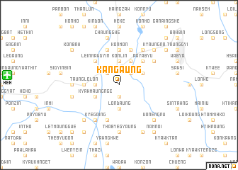 map of Kangaung