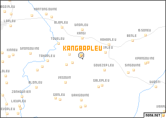 map of Kangbapleu