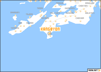 map of Kangbyŏn