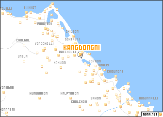 map of Kangdong-ni