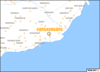 map of Kanghwa-dong