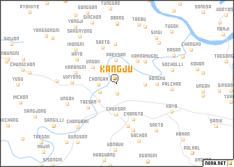 map of Kangju