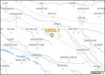 map of Kangly
