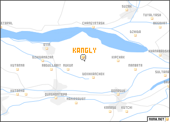 map of Kangly