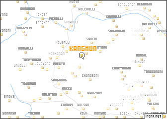 map of Kangmun