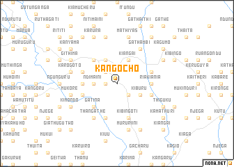 map of Kangocho