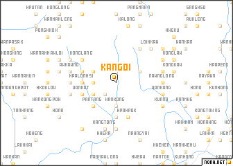 map of Kangoi