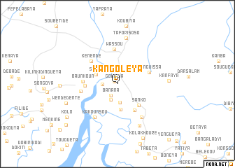 map of Kangoléya