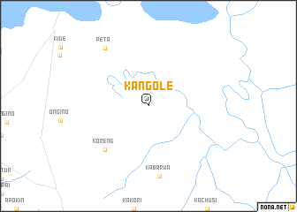 map of Kangole