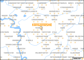 map of Kangon Ashe