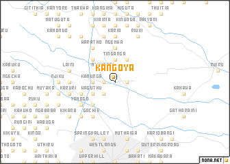 map of Kangoya