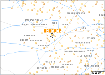 map of Kangper