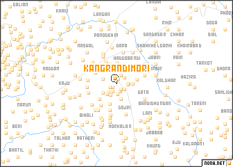 map of Kāngrān di Mori