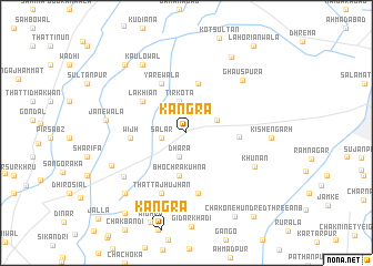 map of Kāngra
